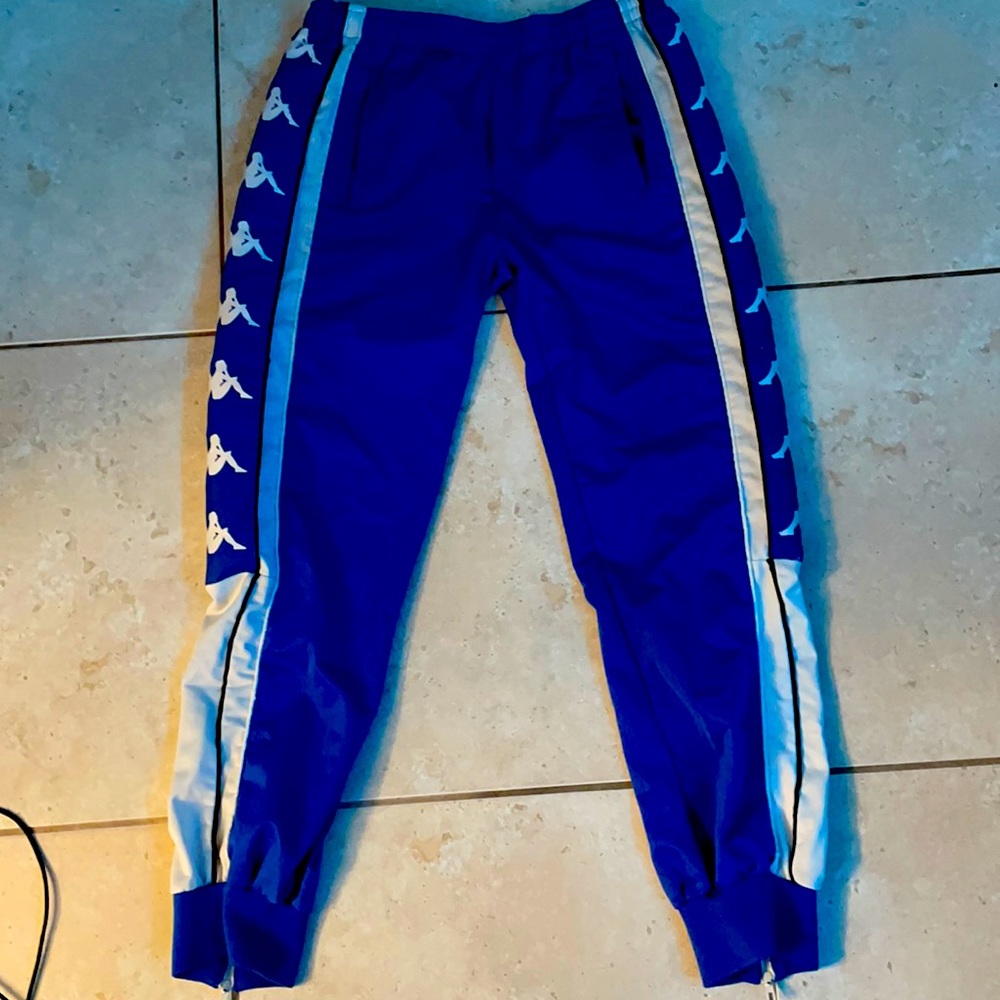 Blue KAPPA track pants